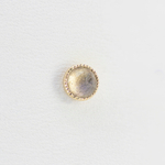 Grisant Cab tops with rose cut stone