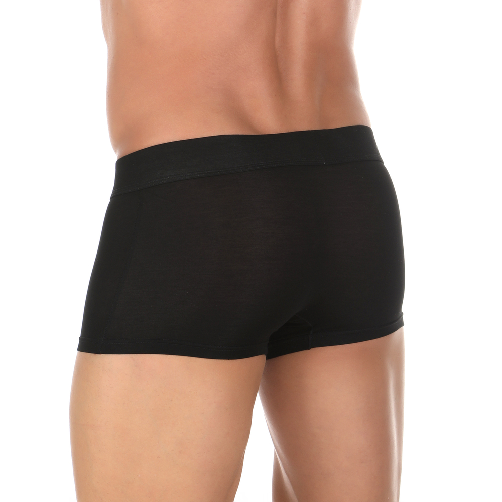 Мужские трусы боксеры черные AussieBum