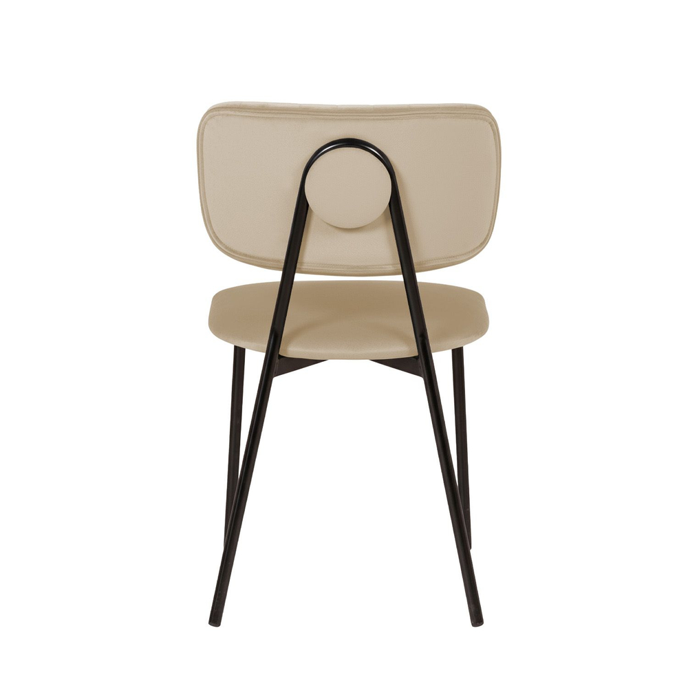 Стул Frost, бархат бежевый 5