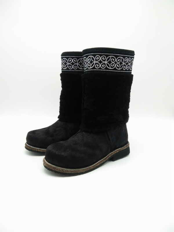 36 Унты женские из мутона и пони