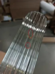 utsenka-SL6224.313.01 Светильник подвесной ST-Luce Латунь/Прозрачный LED 1*30W 4000K BAMBOO