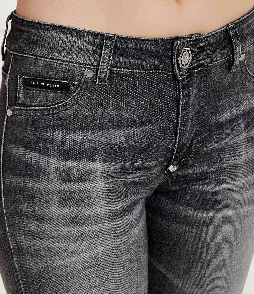 Джинсы Philipp Plein - графитовый(WDT2698 PDE004N)