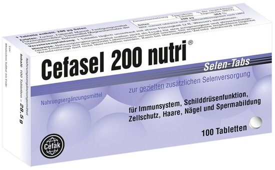 Селен Cefasel Selen 200 nutri