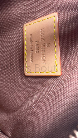 Мужская сумка Louis Vuitton Danube коричневого цвета с узором монограм