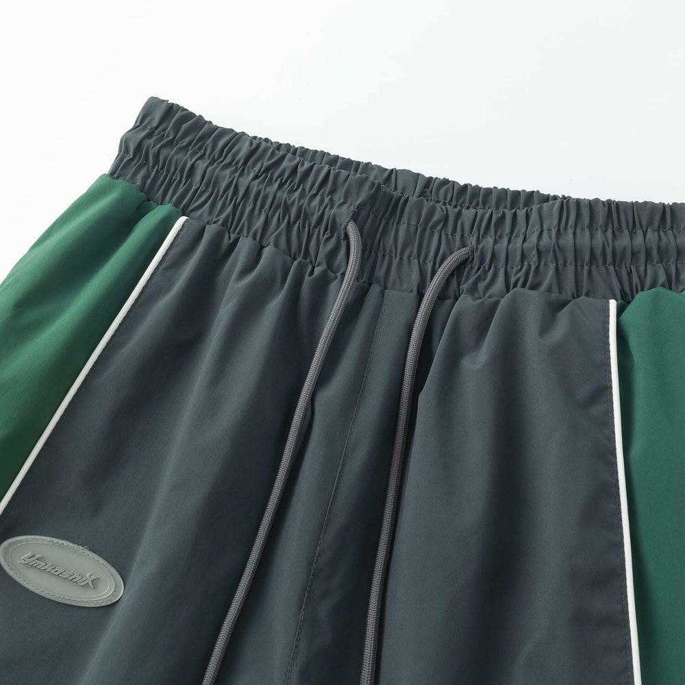 Брюки Ymkashix College зеленые / черные