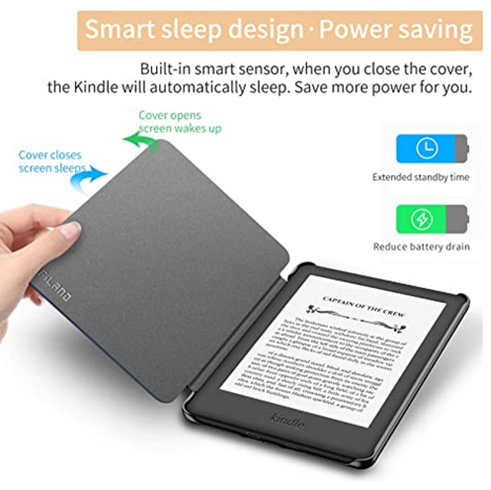 Обложка IFILAND Kindle 9/10 Fabric NAVY