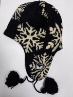 Шапка Dale of Norway Snowflake Wool Hat, артикул 4058, цвет Черный (F)