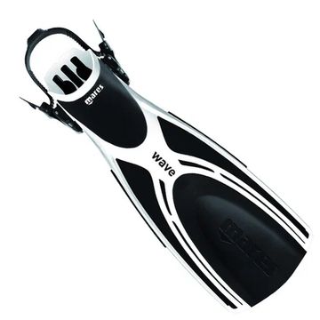 Ласты регулируемые Mares Wave OH черный/белый