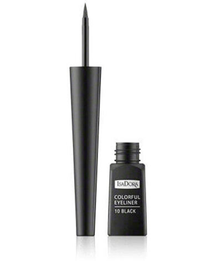 Контур для глаз Isadora Eyeliner Colorful черный 3,7 ml