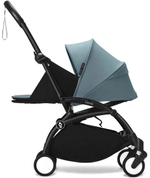 Коляска Stokke YOYO3 Newborn Shell - Newborn Pack рама чёрная Black 2 в 1 Aqua