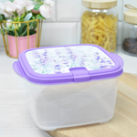 Контейнер 1,5л для СВЧ с клапаном "Lavender"