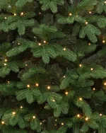 Ель с гирляндой встроенной «Парижанка» (Литая+пвх) от 1,2 м до 3,5 м