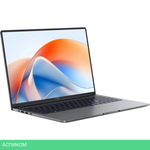 Ноутбук Honor MagicBook X16 Plus 2025 BRB-X Space Gray (5301ALVV)