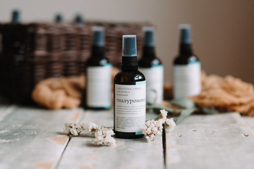 СЫВОРОТКА-СПРЕЙ ДЛЯ ВОЛОС "ГИАЛУРОНОВАЯ" 100мл (Краснополянская косметика)