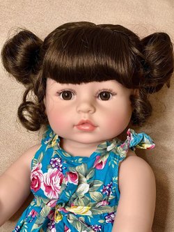 Кукла Реборн виниловая 55см в пакете (FA-323)