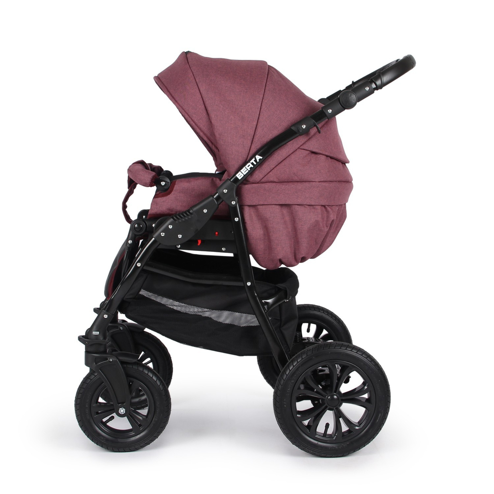 Коляска BERTA 2в1 (Alis) (Be 04 (бордовый))