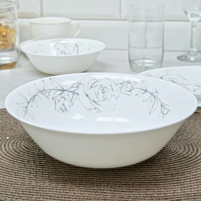 Салатник 23см Эскиз розы