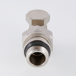 Клапан настроечный угловой 1/2" с дополнительным уплотнением