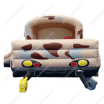Коммерческий надувной батут "Военный автомобиль"