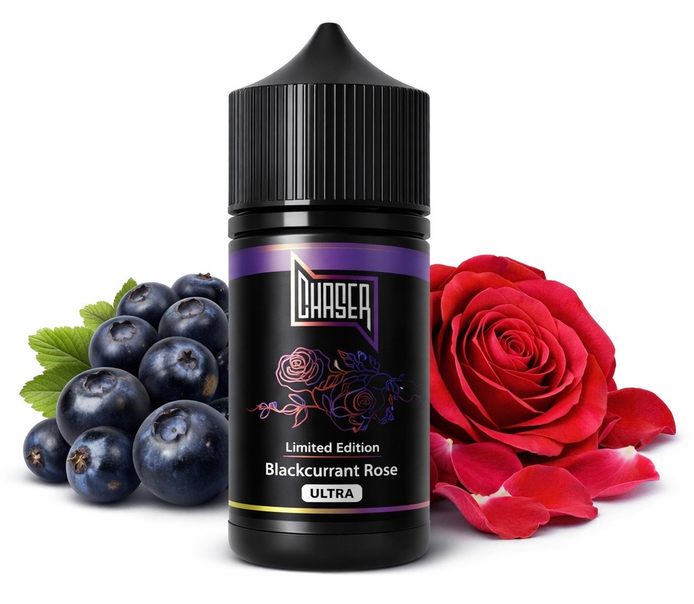 Chaser BLACK - Blackcurrant Rose (30ml, 5% nic)
