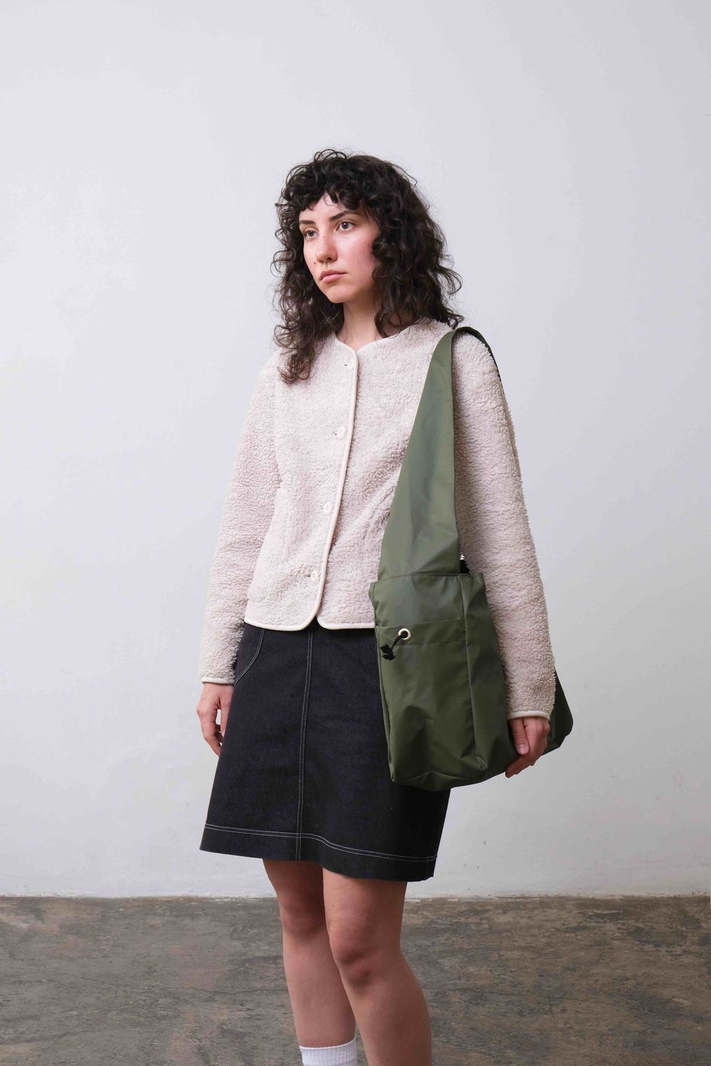 Сумка Kazyrnaya Тоут Brick хаки