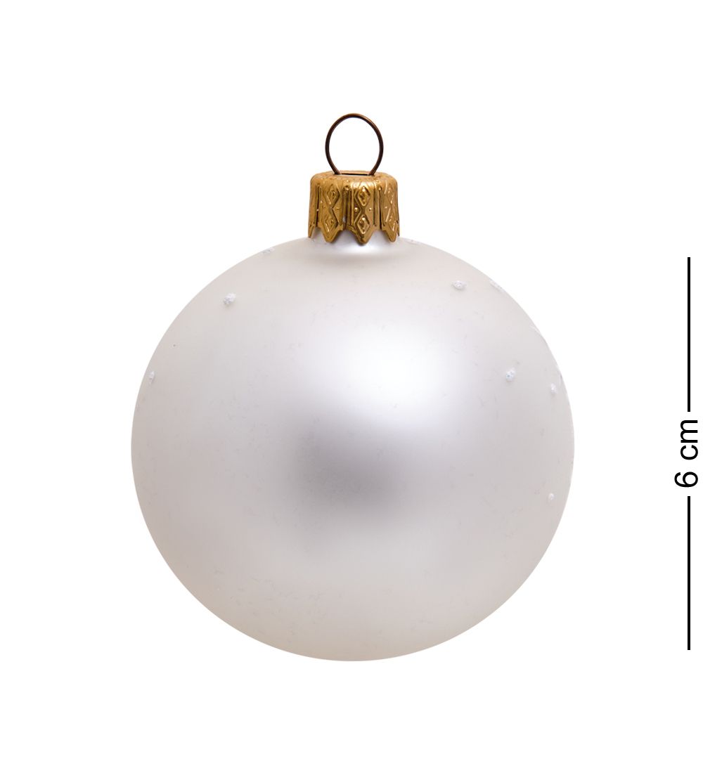 НФШ-1123/2 Ел. украшение Шар «Дед Мороз и Снегурочка» 65 мм