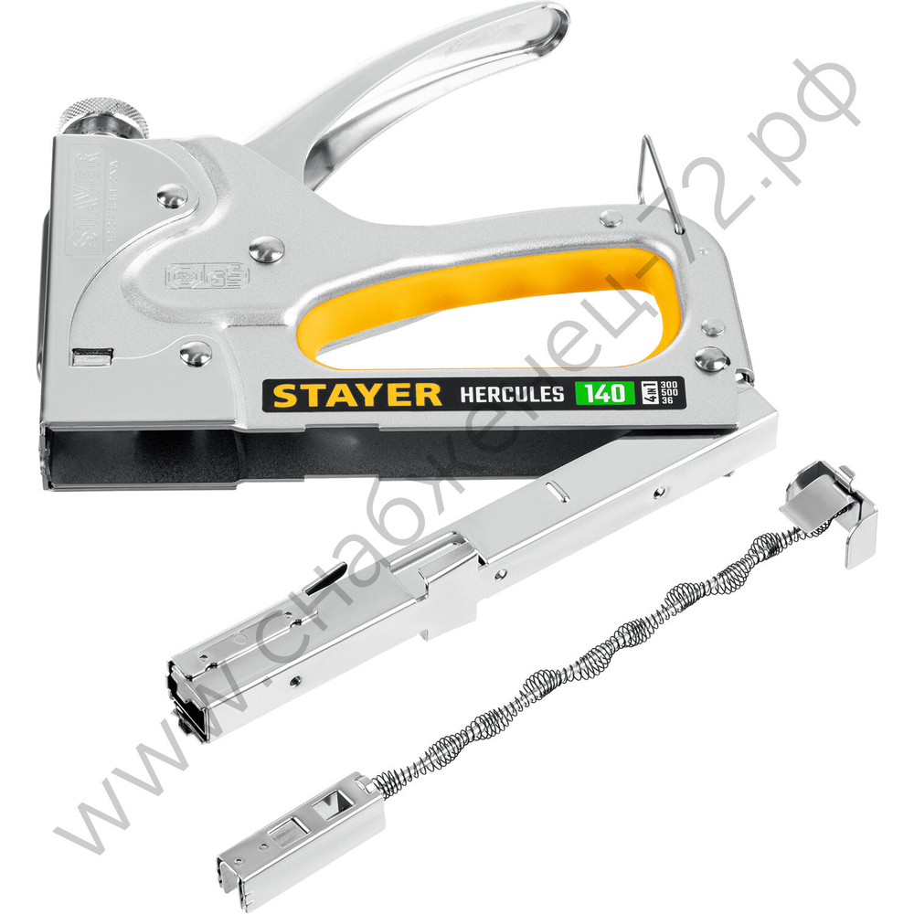 STAYER HERCULES-140 тип 140 (G/11/57) 20GA (6-14 мм)/36/300/500, стальной мощный степлер (31510)