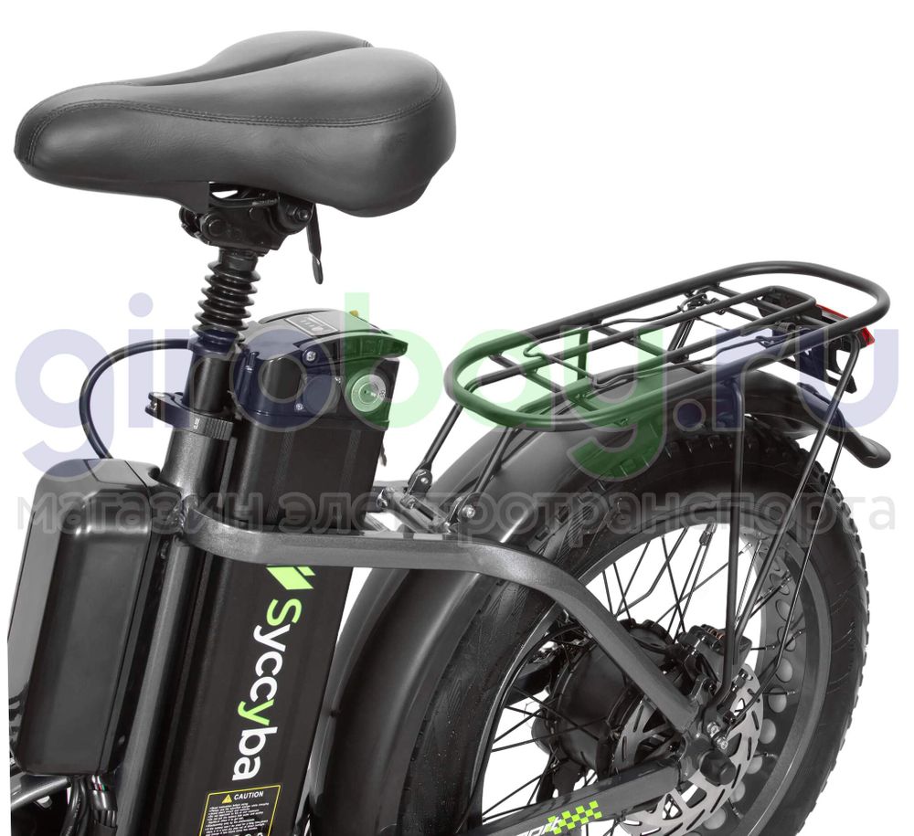 Электровелосипед Syccyba F11 Pro Dual 48V/20Ah (полный привод) - Серый обод фото №12