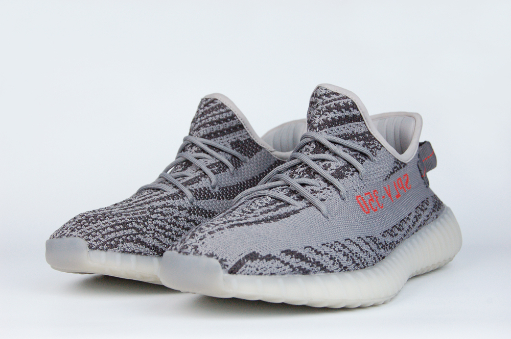 Кроссовки Adidas Yeezy 350 boost v2 Grey Sply350