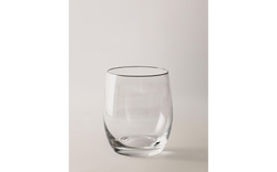 Zara Home стакан из стекла, цвет серебристый, 10 см