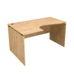 Стол эргономичный Континент-Про СК140L, бунратти 1400x900x750