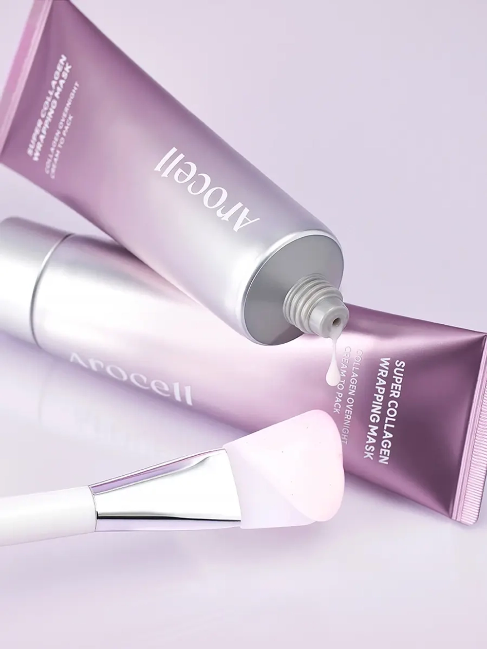 Arocell Коллагеновая маска-плёнка для сияния и гладкости кожи Super Collagen Wrapping Mask 80 гр