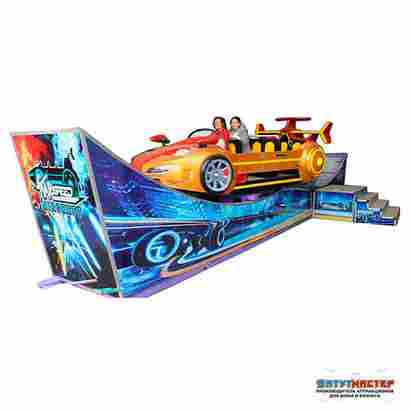 Аттракцион летающая машина «Небесный Экспресс», 8 мест, 12×5×2,5 м