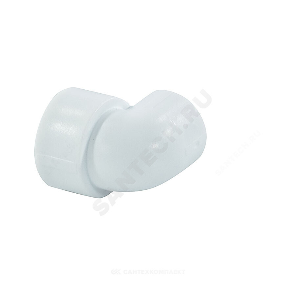 Угольник PP-R переходной белый Дн 25х20х90гр внутренняя пайка VALFEX 10116025