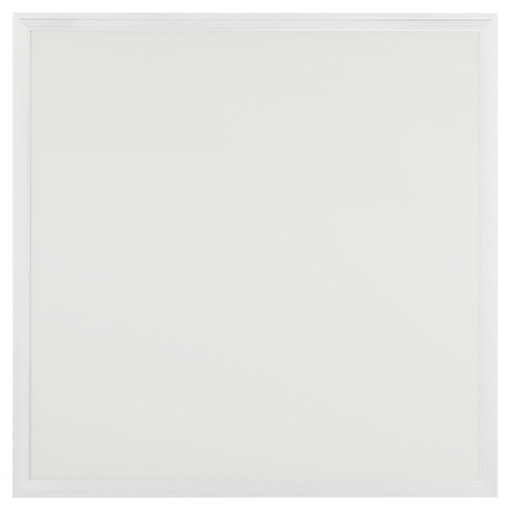 Светодиодная панель ЭРА SPL-510-W-65K-040 40Вт 6500К 3420Лм IP40 595x595x8 белая без драйвера с ушками | Панели с внешним драйвером