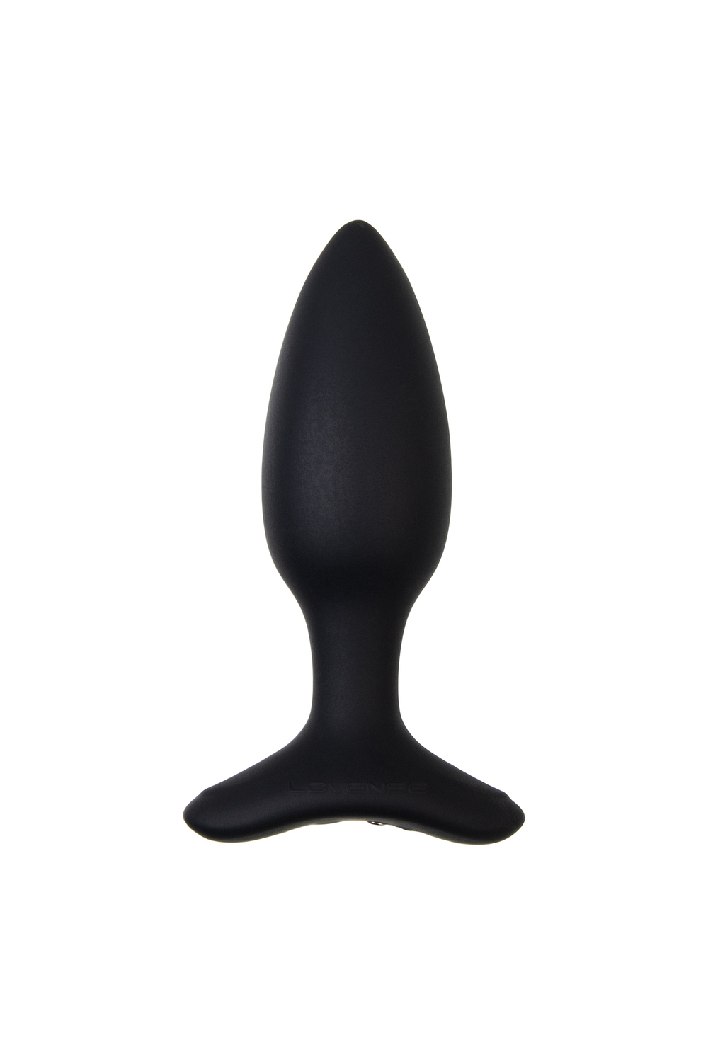 Анальная втулка LOVENSE Hush 2 (S), силикон, черная, 12,1 см, Ø 3,8 см
