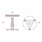 ДЖОКОНДА Гостиная. Стол кофейный