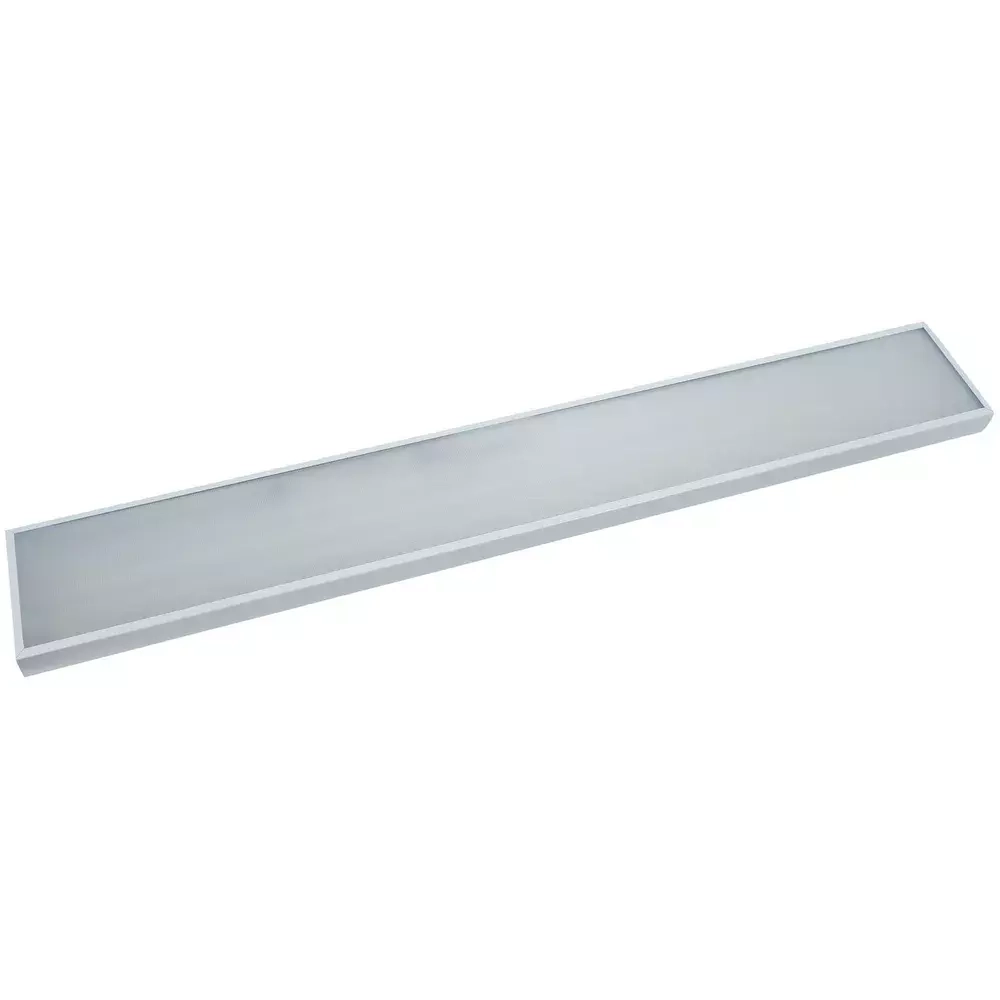 Светильник LED ДПО Макси 58W-7250Lm 6000К Микропризма IP65 с БАП на 3 часа 1230х180х40мм VS