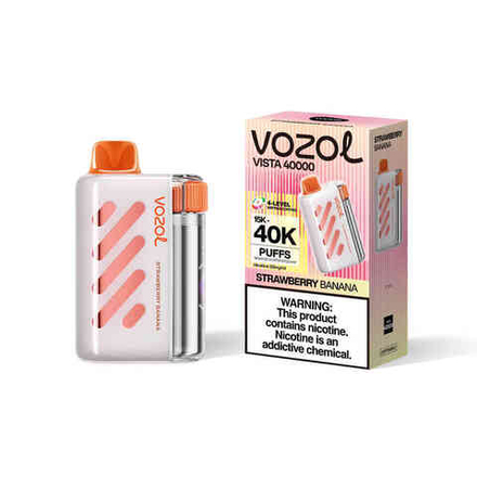 VOZOL VISTA 40000 - Strawberry Banana (5% nic)