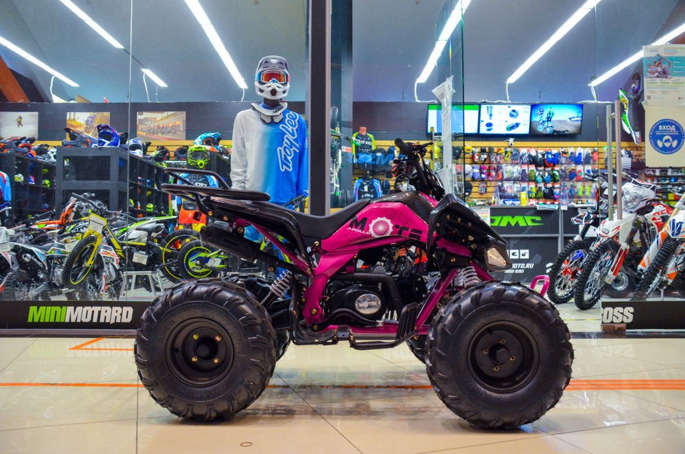 MOTAX ATV T-Rex LUX 125 сс Черно-розовый