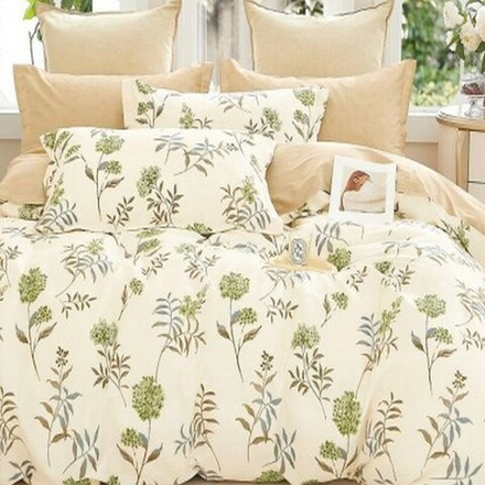 Комплект постельного белья "О. BRASH", сатин, 100% хлопок. Пододеяльник и наволочки на молнии!!!