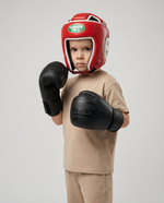 Детский шлем Green Hill Kickboxing красный