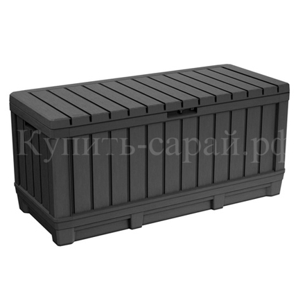 Пластиковый сундук Keter Kentwood 350 л graphite