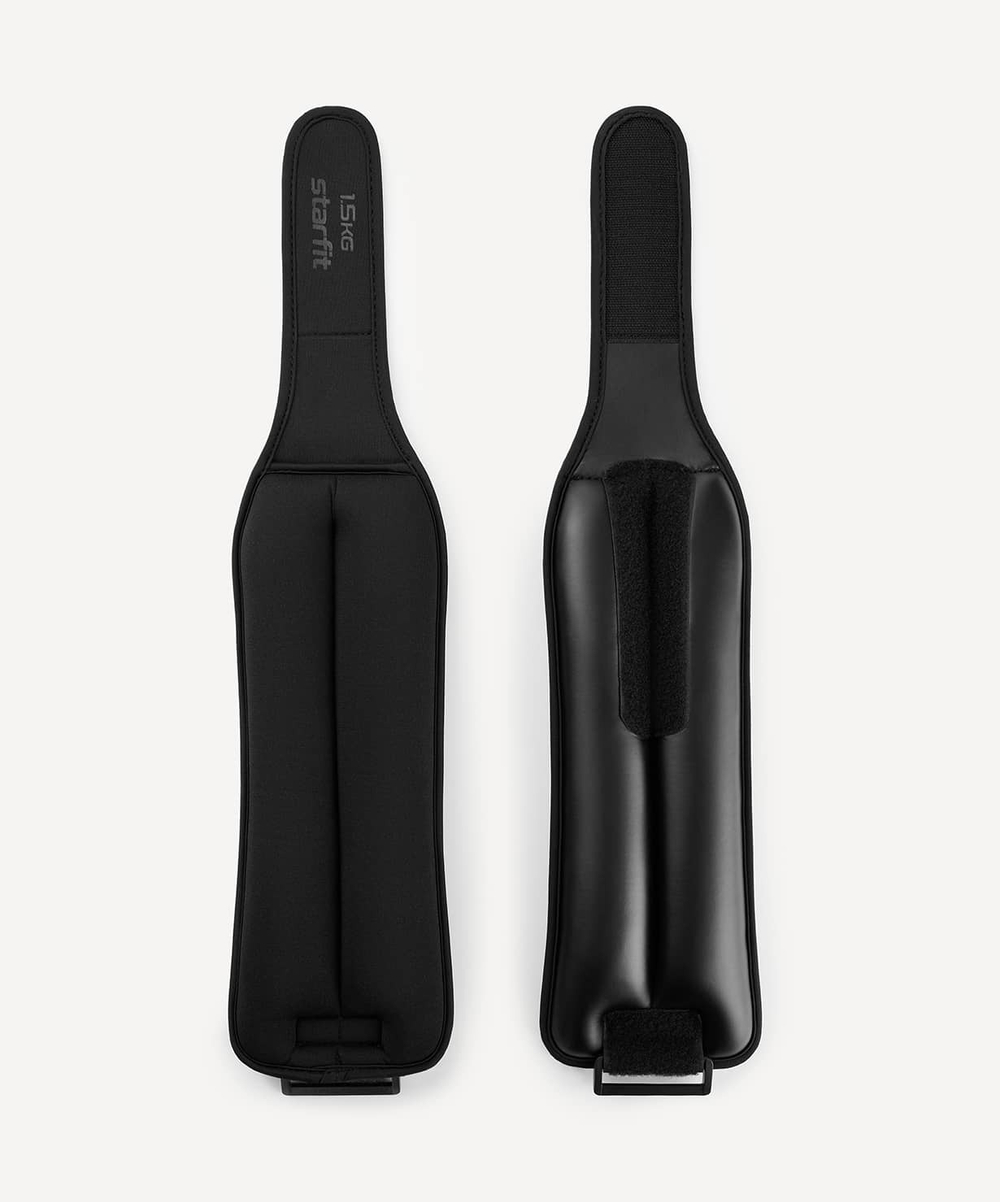 Утяжелители WT-701, 1,5 кг, черный