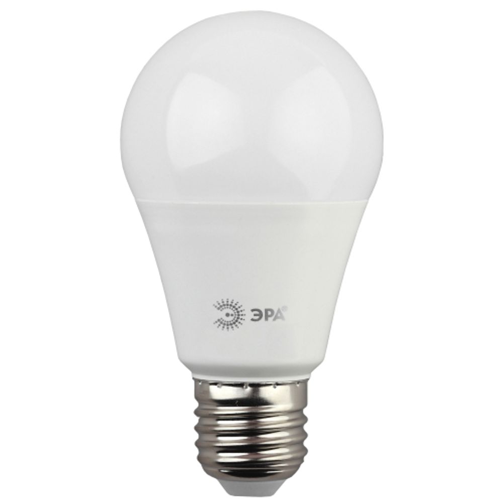 Лампа светодиодная ЭРА STD LED A60-13W-827-E27 13Вт груша теплый белый свет Е27 | Лампы cветодиодные Груша (A)