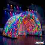 Сцена для концерта «DJ формат», 6×4×3 м