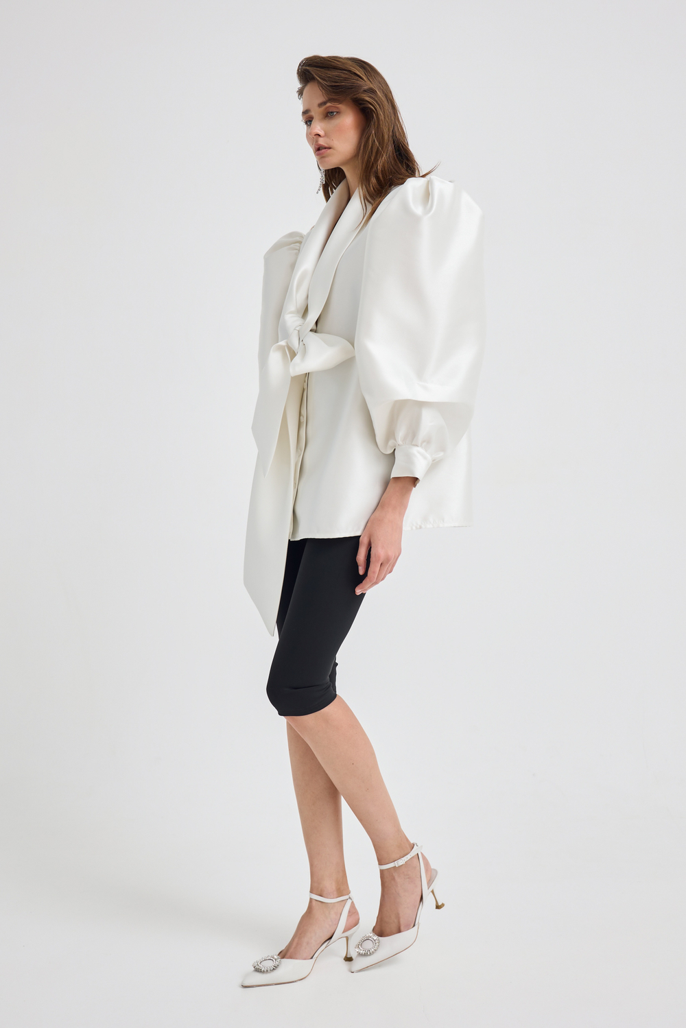 Блуза с бантом