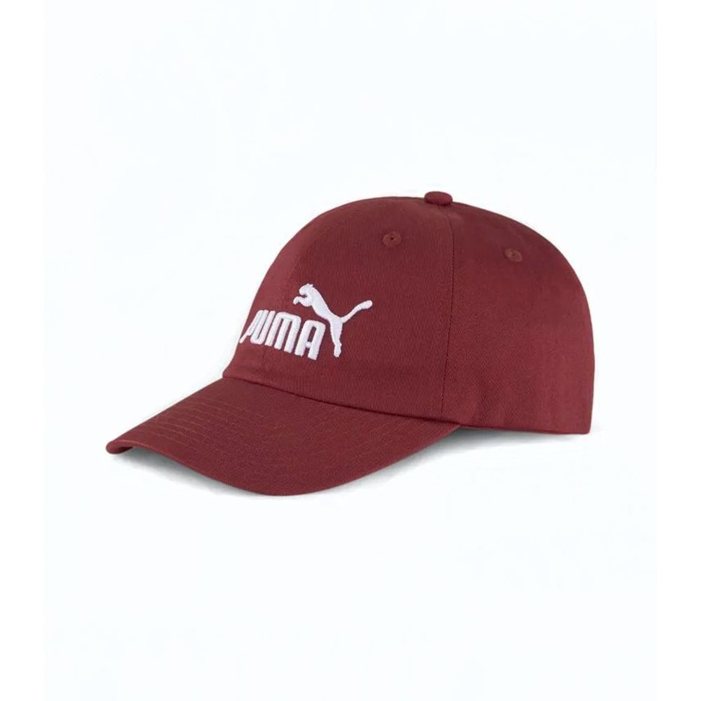 Бейсболка спорт. PUMA ESS Cap 02241668, 100% хлопок, бордовый