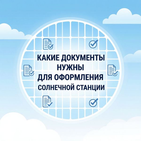 Какие документы нужны для оформления солнечной станции: разбираемся для физлиц
