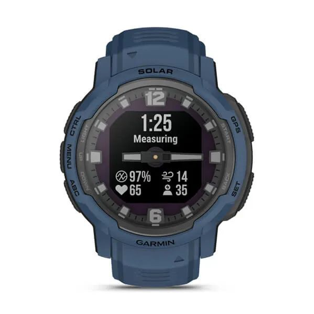 Смарт-часы Instinct Crossover Solar Tidal Blue, WW, синий, 010-02730-02